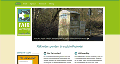 Desktop Screenshot of fairwertung.de